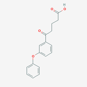 5-Oxo-5-(3-phenoxyphenyl)valeric acidͼƬ