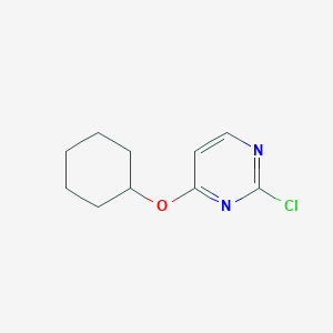 2-Chloro-4-(cyclohexyloxy)pyrimidineͼƬ