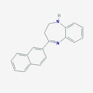 4-Naphthalen-2-yl-2,3-dihydro-1H-benzo[b][1,4]diazepineͼƬ