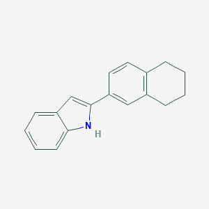 2-(5,6,7,8-Tetrahydronaphthalen-2-yl)-1H-indoleͼƬ