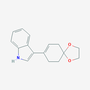 3-(1,4-Dioxaspiro[4,5]dec-7-en-8-yl)-1H-indoleͼƬ