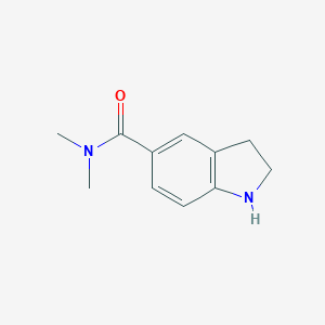 N,N-Dimethyl-2,3-dihydro-1H-indole-5-carboxamideͼƬ