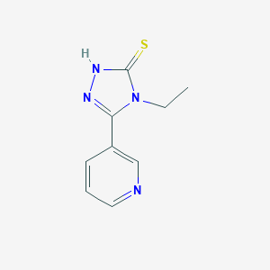 4-Ethyl-5-(pyridin-3-yl)-4H-1,2,4-triazole-3-thiolͼƬ