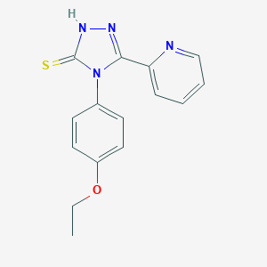 4-(4-Ethoxyphenyl)-5-(pyridin-2-yl)-4H-1,2,4-triazole-3-thiol图片