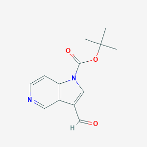 tert-Butyl 3-Formyl-1H-pyrrolo[3,2-c]pyridine-1-carboxylateͼƬ