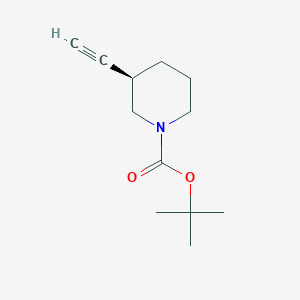 1-PIPERIDINECARBOXYLIC ACID,3-ETHYNYL-,1,1-DIMETHYLETHYL ESTER,(3R)-ͼƬ