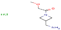 1-[3-(aminomethyl)azetidin-1-yl]-2-methoxyethan-1-onehydrochlorideͼƬ