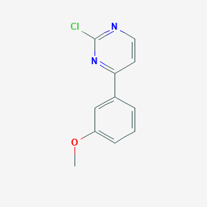 2-Chloro-4-(3-methoxyphenyl)pyrimidineͼƬ