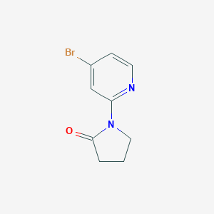 1-(4-Bromopyridin-2-yl)pyrrolidin-2-oneͼƬ