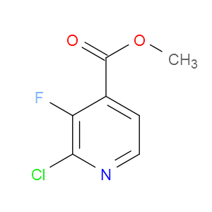 Methyl 2-chloro-3-fluoro-4-pyridinecarboxylateͼƬ