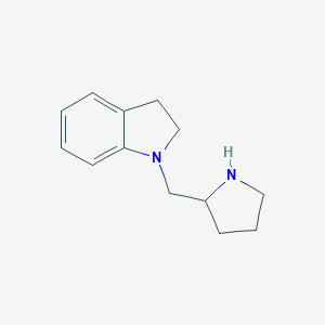 1-(Pyrrolidin-2-ylmethyl)-2,3-dihydro-1H-indoleͼƬ