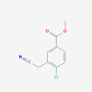 3-氰基甲基-4-氯苯甲酸甲酯图片
