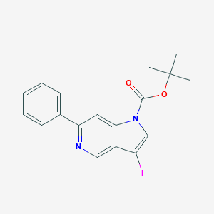 1-Boc-3-iodo-6-phenyl-5-azaindoleͼƬ