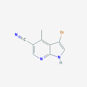 3-Bromo-5-cyano-4-methyl-7-azaindoleͼƬ