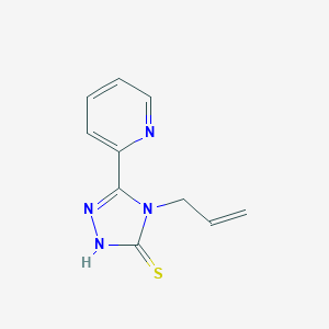 4-Allyl-2,4-dihydro-5-(pyridin-2-yl)-3h-1,2,4-triazole-3-thioneͼƬ