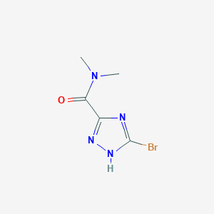 3-bromo-N,N-dimethyl-1H-1,2,4-triazole-5-carboxamideͼƬ