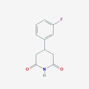 4-(3-Fluorophenyl)piperidine-2,6-dioneͼƬ