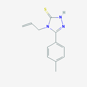 5-(4-Methylphenyl)-4-(prop-2-en-1-yl)-4H-1,2,4-triazole-3-thiolͼƬ