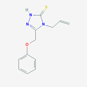 4-Allyl-5-(phenoxymethyl)-4H-1,2,4-triazole-3-thiolͼƬ