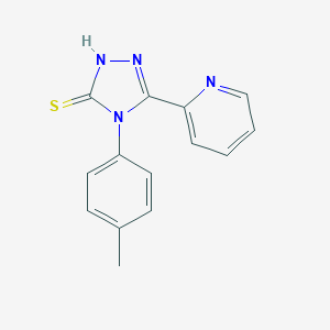 4-(4-Methylphenyl)-5-(pyridin-2-yl)-4H-1,2,4-triazole-3-thiolͼƬ