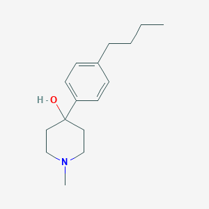 4-(4-n-Butylphenyl)-4-hydroxy-1-methylpiperidineͼƬ