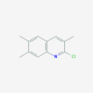 2-chloro-3,6,7-trimethylquinolineͼƬ