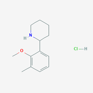 2-(2-Methoxy-3-methylphenyl)piperidine HydrochlorideͼƬ