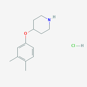 4-(3,4-Dimethylphenoxy)piperidine HydrochlorideͼƬ