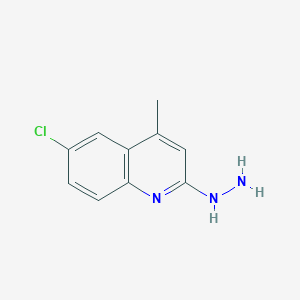 6-chloro-2-hydrazinyl-4-methylquinolineͼƬ