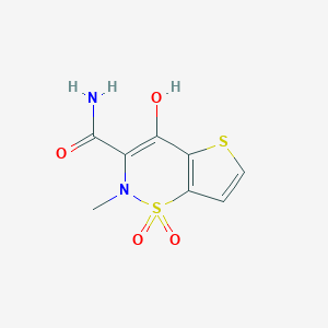 4-?Hydroxy-?2-?methyl-1,?1-?dioxide-2H-?thieno[2,?3-?e]?-?1,?2-?thiazine-?3-?carboxamideͼƬ