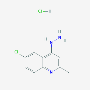 6-Chloro-4-hydrazino-2-methyl-quinoline HydrochlorideͼƬ