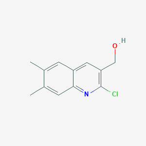 2-Chloro-6,7-dimethylquinoline-3-methanolͼƬ