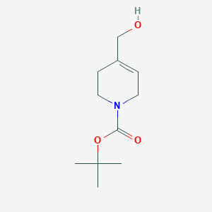 N-Boc-4-(羟甲基)-1,2,3,6-四氢吡啶图片