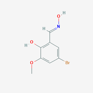 5-Bromo-2-hydroxy-3-methoxybenzenecarbaldehyde oximeͼƬ