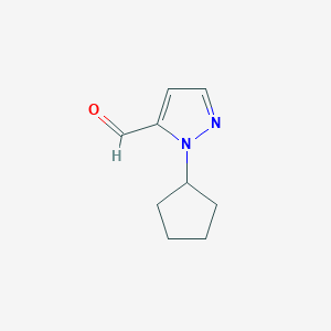 1-cyclopentyl-1H-pyrazole-5-carbaldehydeͼƬ