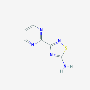 3-(pyrimidin-2-yl)-1,2,4-thiadiazol-5-amineͼƬ