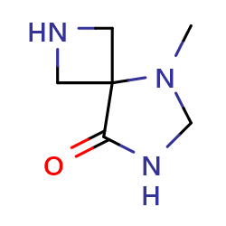 5-methyl-2,5,7-triazaspiro[3,4]octan-8-oneͼƬ