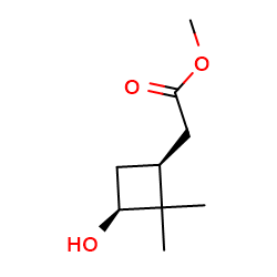 methyl2-[cis-3-hydroxy-2,2-dimethylcyclobutyl]acetateͼƬ