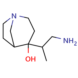 4-(1-aminopropan-2-yl)-1-azabicyclo[3,2,1]octan-4-olͼƬ