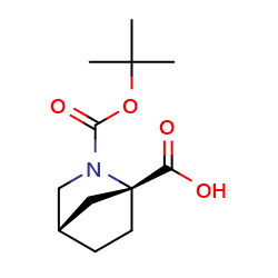 (1R,4S)-2-[(tert-butoxy)carbonyl]-2-azabicyclo[2,2,1]heptane-1-carboxylicacidͼƬ