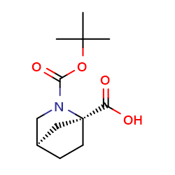 (1S,4R)-2-[(tert-butoxy)carbonyl]-2-azabicyclo[2,2,1]heptane-1-carboxylicacidͼƬ