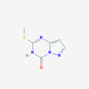 2-(Methylthio)pyrazolo[1,5-a][1,3,5]triazin-4(3H)-oneͼƬ