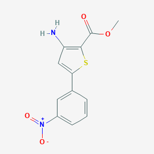 3-Amino-5-(3-nitrophenyl)thiophene-2-carboxylic acid methyl ester,tech gradeͼƬ