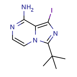 3-tert-butyl-1-iodoimidazo[1,5-a]pyrazin-8-amine图片