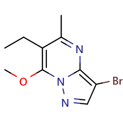 3-bromo-6-ethyl-7-methoxy-5-methylpyrazolo[1,5-a]pyrimidineͼƬ