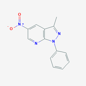 3-methyl-5-nitro-1-phenyl-1H-pyrazolo[3,4-b]pyridineͼƬ