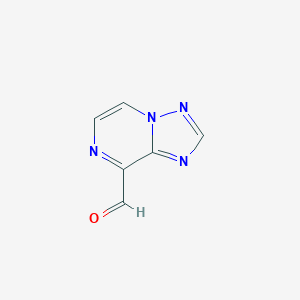 [1,2,4]triazolo[1,5-a]pyrazine-8-carbaldehydeͼƬ