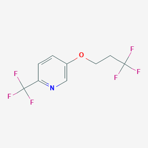 2-(Trifluoromethyl)-5-(3,3,3-trifluoropropoxy)pyridineͼƬ