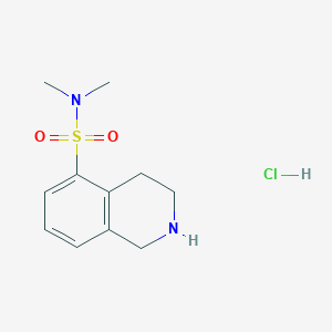 N,N-Dimethyl-1,2,3,4-tetrahydroisoquinoline-5-sulfonamide HydrochlorideͼƬ