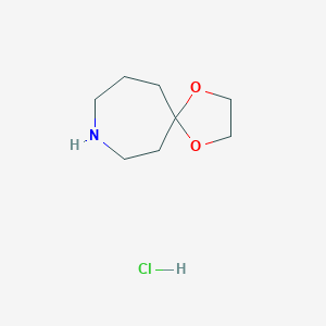 1,4-dioxa-9-azaspiro[4,6]undecanehydrochlorideͼƬ